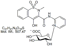 PXC50: Piroxicam N-&#946;-D-Glucuronide