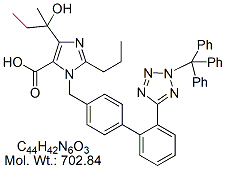 OLM39: Olmesartan N2-Trityl Ethyl Analog