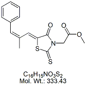 ELR61: Epalrestat (Z,Z)-Isomer Methyl Ester