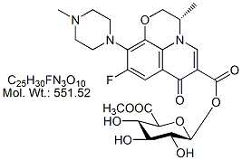 LFX51: Levofloxacin Acyl-&#946;-D-Glucuronide Methyl Ester