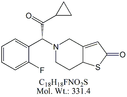 PRS56: Prasugrel Thiolactone (R)-Isomer
