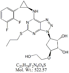 TCG44: Ticagrelor 2,3-Difluoro Isomer