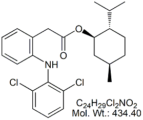 DCF52: Diclofenac Levomenthol Ester
