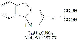 RSG61X: Rasagiline RC 1 (Oxalate)