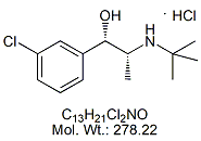 BPP53H: Bupropion Dihydro (S,R)-Isomer (HCl)