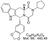 TLF55: Tadalafil N-Desmethyl-N-Cyclopentyl