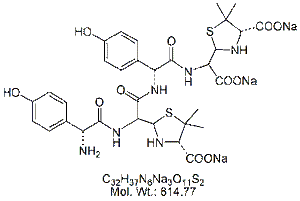 AMX11N: Amoxicillin EP Impurity K (Trisodium Salt)