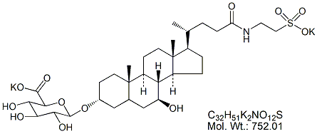 UDC63K: Ursodeoxycholic Acid RC 13 (Dipotassium)