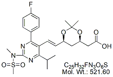 RSV50A: Rosuvastatin Acetonide (Acid)