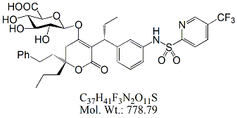 TNV51: Tipranavir β-D-Glucuronide