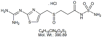 FMT09H: Famotidine EP Impurity I (HCl)