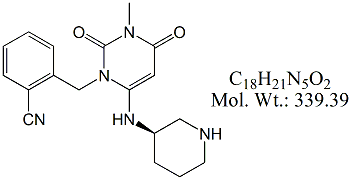 ALG72: Alogliptin Piperidin-3-ylamino Isomer