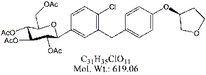 EGF59: Empagliflozin Tetraacetyl Impurity