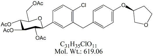 EGF59: Empagliflozin Tetraacetyl Impurity