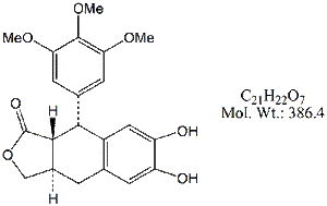 PPT56: Podophyllotoxin 4-Deoxy 6,7-Dihydroxy