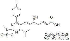 RSV14A: Rosuvastatin EP Impurity N (Acid)