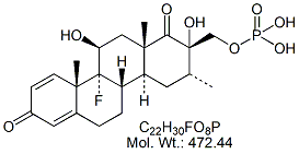 DSP05A: Dexamethasone Sodium Phosphate EP Impurity E (Acid)