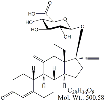 ETG52: Etonogestrel β-D-Glucuronide
