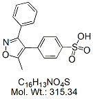 VXB53: Valdecoxib Sulfonic Acid