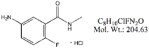 EZL86H: Enzalutamide Impurity 26 (HCl)