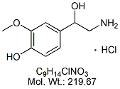 NRD61H: Noradrenaline RC 1 (HCl)