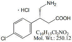 BCF51H: Baclofen (R)-Isomer (HCl)