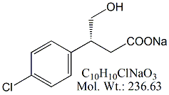 BCF63N: Baclofen RC 3 (Sodium)