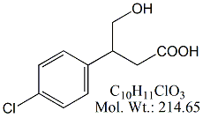 BCF64A: Baclofen RC 4 (Acid)