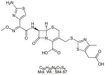 CDZ51A: Cefodizime (E)-Isomer