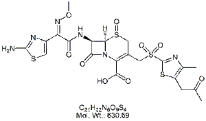 CDZ64A: Cefodizime RC 4