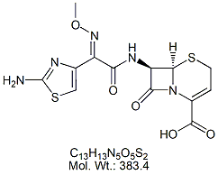 CFX55A: Ceftizoxime (E)-Isomer