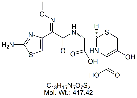 CFX74A: Ceftizoxime RC 14