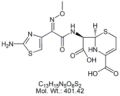 CFX65A: Ceftizoxime RC 5