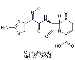 CFX56A: Ceftizoxime S-Oxide