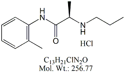 PCL51H: Prilocaine R-Isomer (HCl)