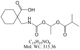 GBP51A: Gabapentin Encarbil (Acid)