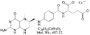FCD52C: Folic Acid Tetrahydro N5-Methyl (6S)-Isomer (Calcium)