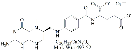 FCD52C: Folic Acid Tetrahydro N5-Methyl (6S)-Isomer (Calcium)
