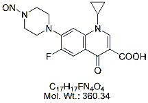 CPF48: Ciprofloxacin N-Nitroso Impurity