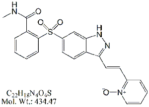 AXT46: Axitinib Sulfone Pyridine N-Oxide