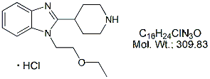 BLT54H: Bilastine Impurity 4 (HCl)