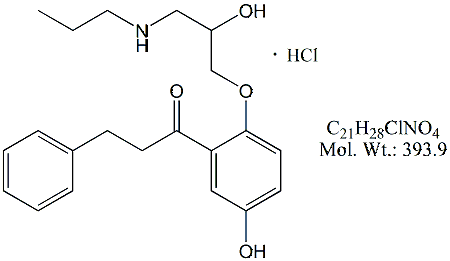 PRP59H: Propafenone 5-Hydroxy (HCl)