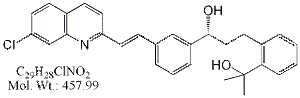 MTL33R: Montelukast (3R)-Hydroxy Propanol
