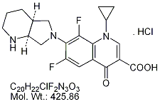 MXF01H: Moxifloxacin EP Impurity A