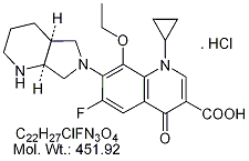 MXF03H: Moxifloxacin EP Impurity C