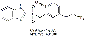 LSP25: Lansoprazole Sulfone N-Oxide