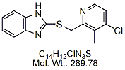 LSP56: Lansoprazole EP Impurity F Sulfide
