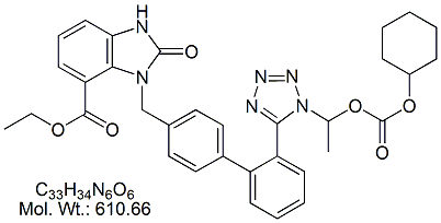 CST20: Candesartan Ethyl Ester Desethyl N1-Cilexetil Analog