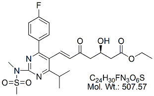 RSV35: Rosuvastatin 5-Oxo Ethyl Ester