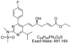 RSV37: Rosuvastatin 2,3-Anhydro Acid Ethyl Ester